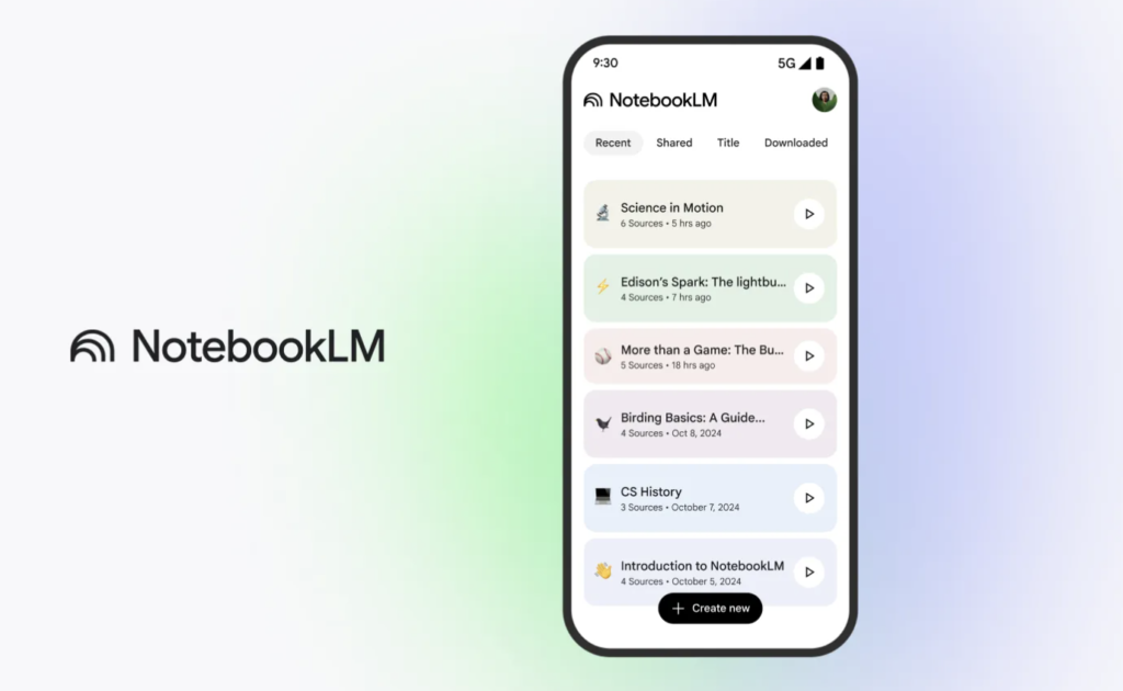 Google AI Releases Standalone NotebookLM Mobile App with Offline Audio and Seamless Source Integration